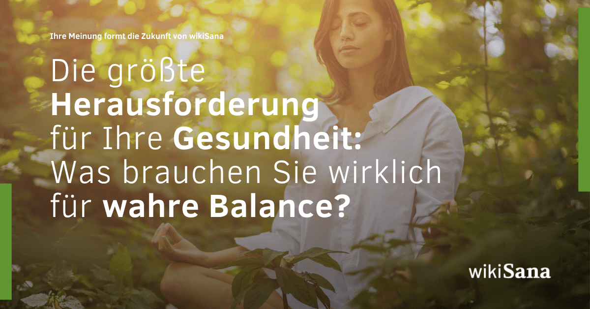 Home 119 Die größte Herausforderung für Ihre Gesundheit: Was brauchen Sie wirklich für wahre Balance?